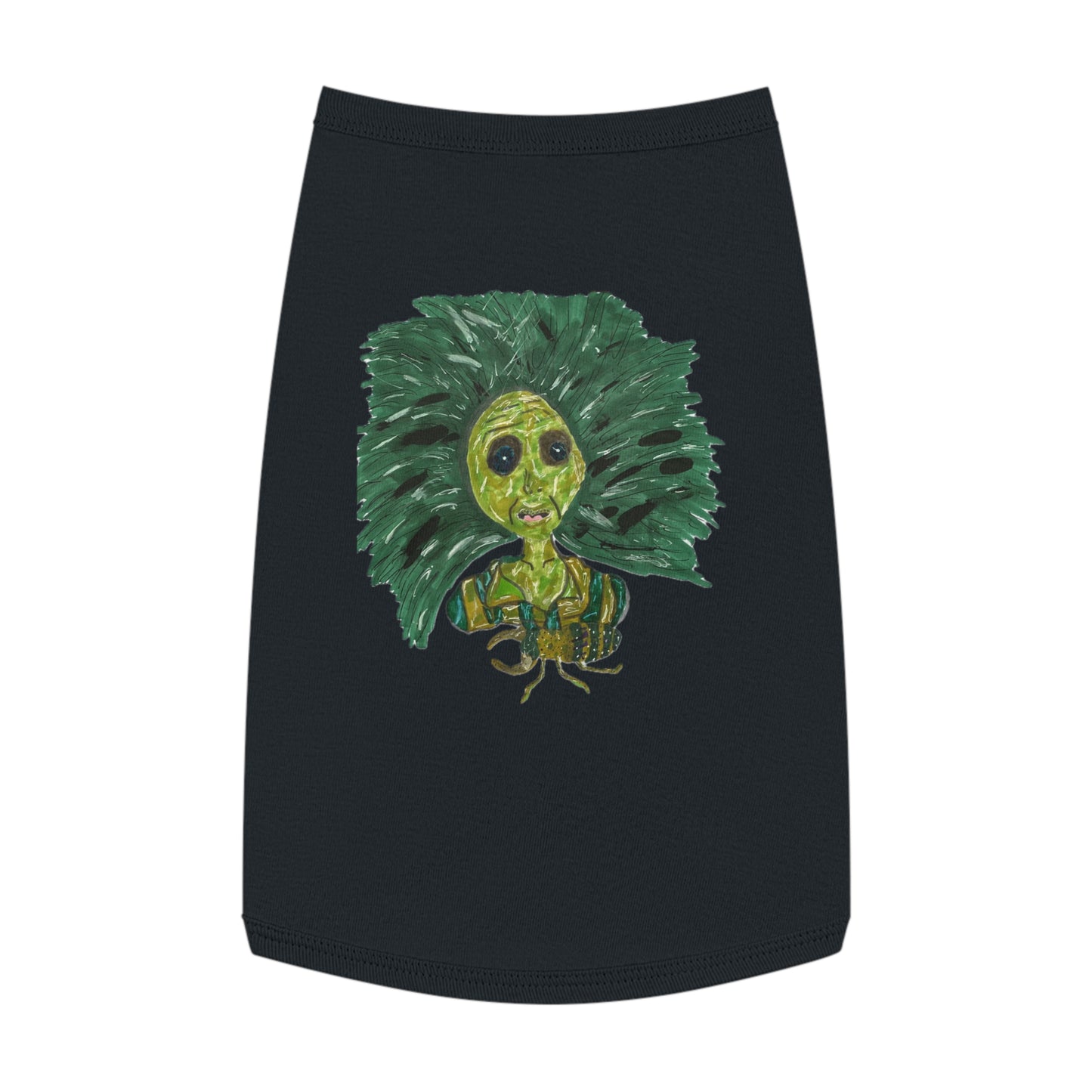 Green Lady Anime Pet Tank Top