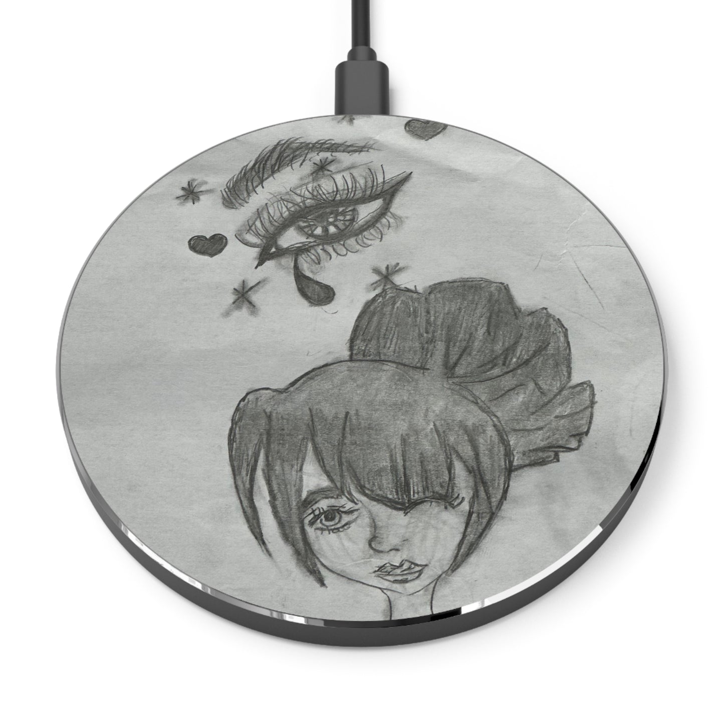 Eye Cry Anime Wireless Charger