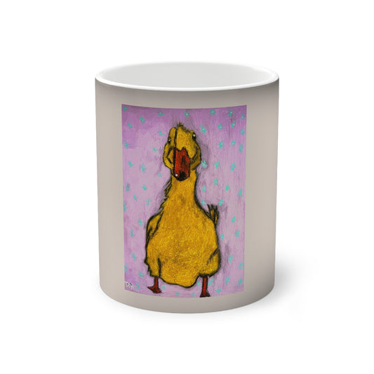 Lucky Ducky Color-Changing Mug, 11oz