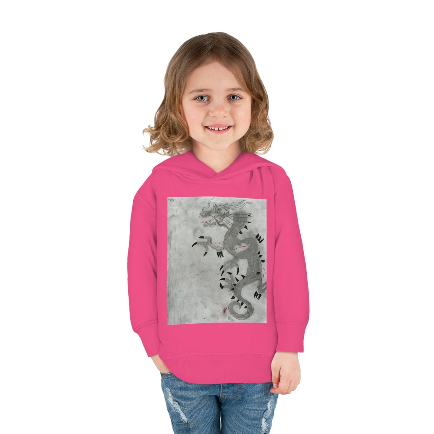 Dragon Toddler Pullover Fleece Hoodie