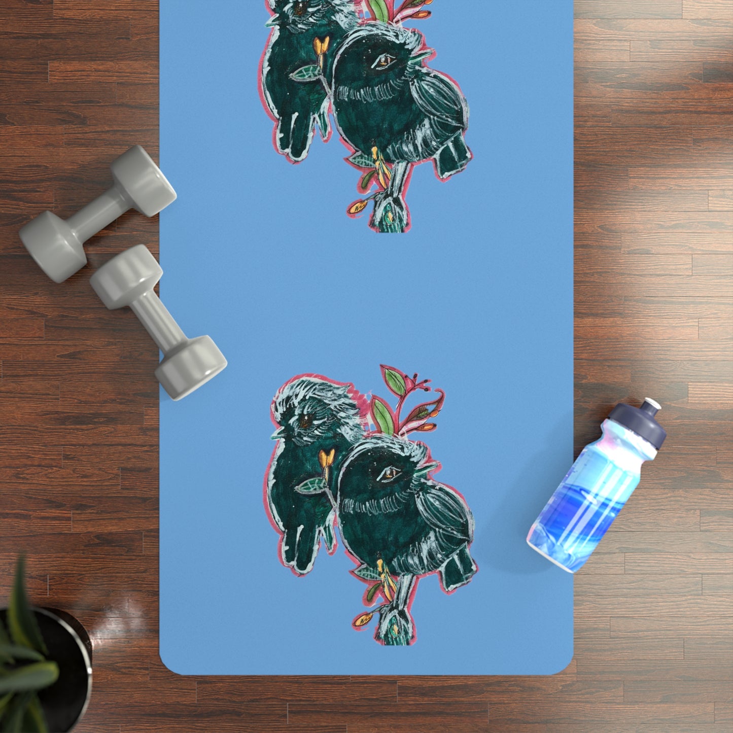 Birdie Rubber Yoga Mat