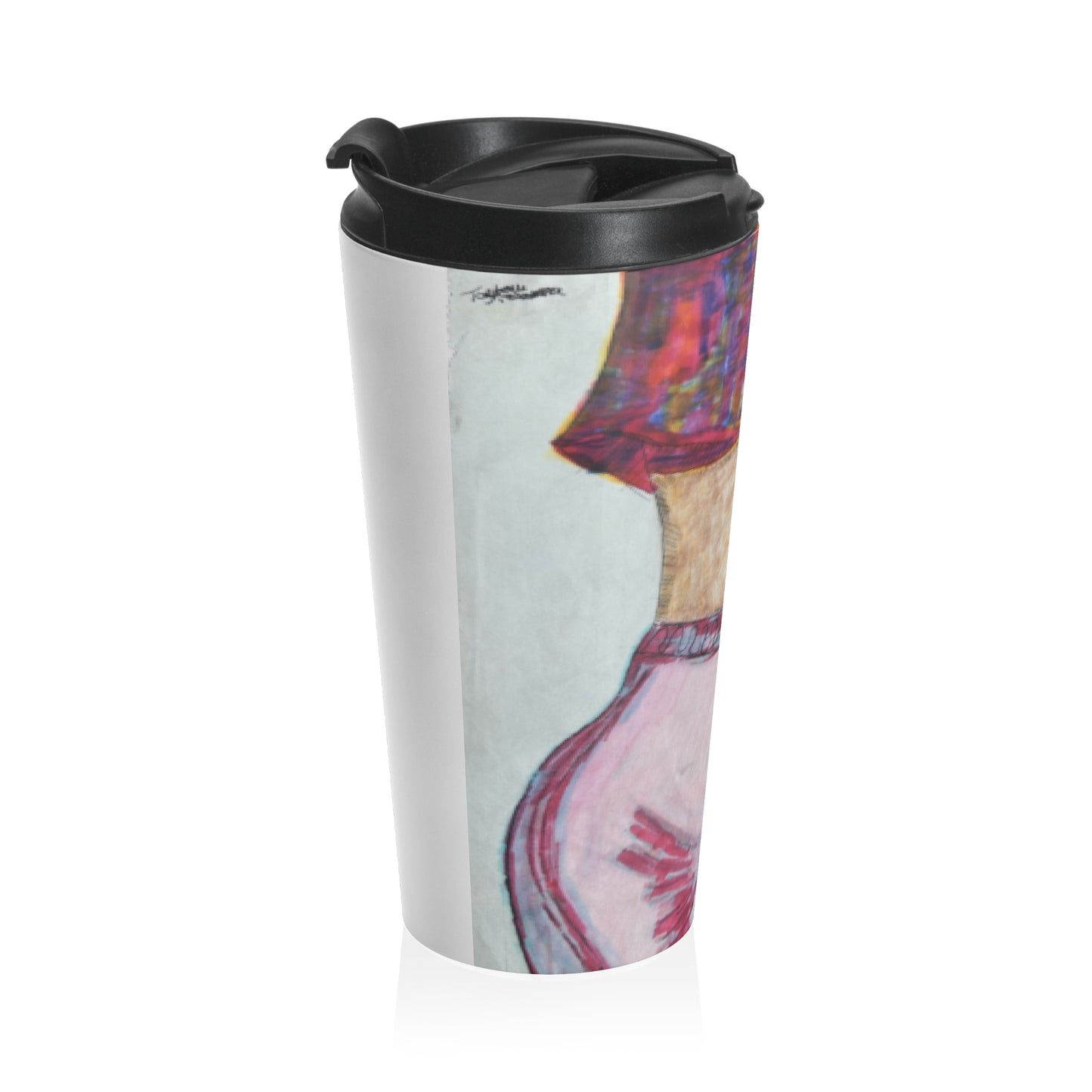 Retro 80s Stainless Steel Travel Mug