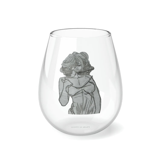 Unassuming Spirit Stemless Wine Glass, 11.75oz