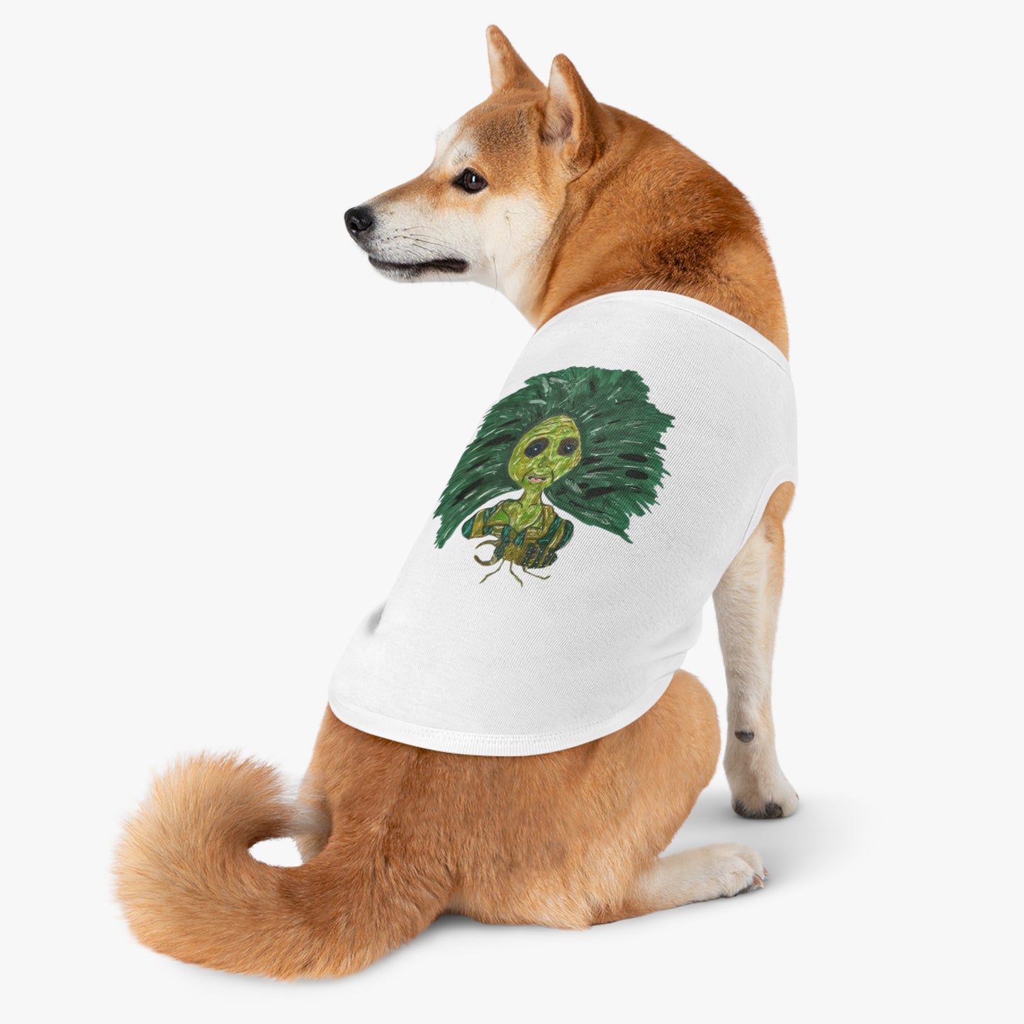 Green Lady Anime Pet Tank Top