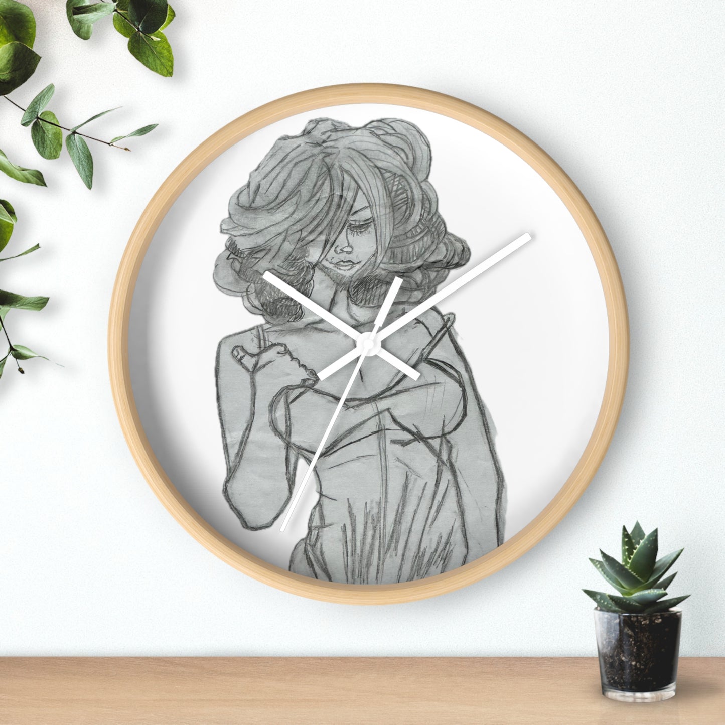 Unassuming Spirit Wall Clock