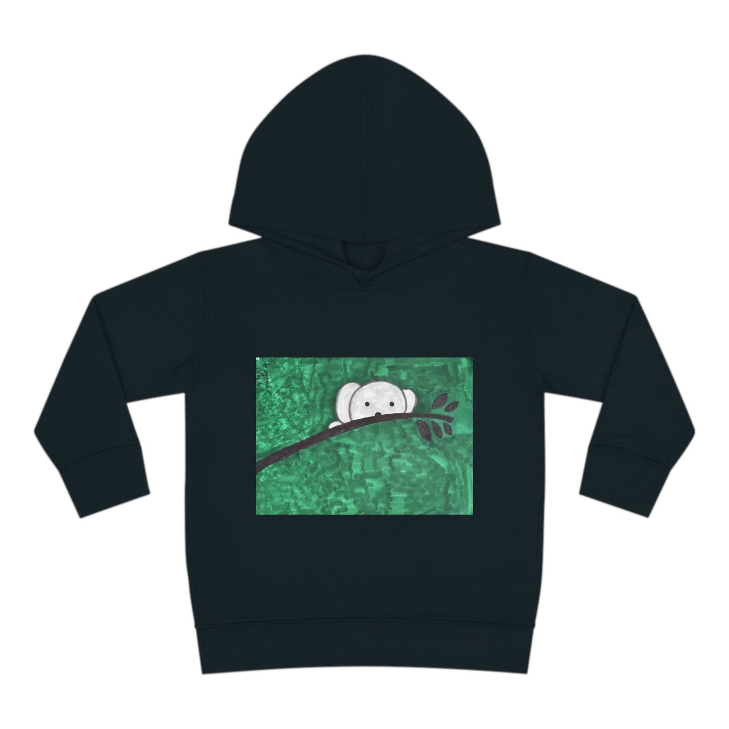 Hiding Koala Toddler Pullover Fleece Hoodie