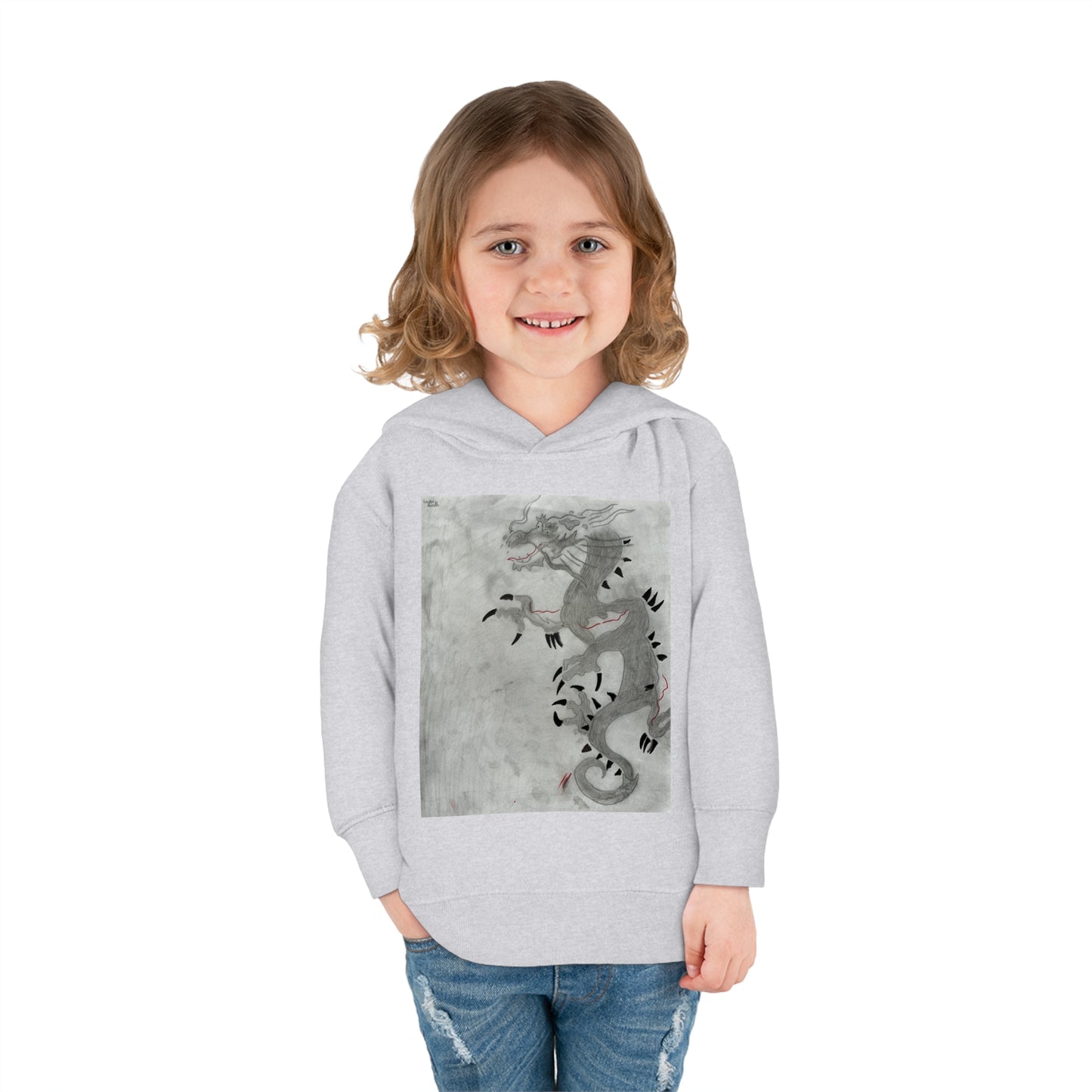 Dragon Toddler Pullover Fleece Hoodie