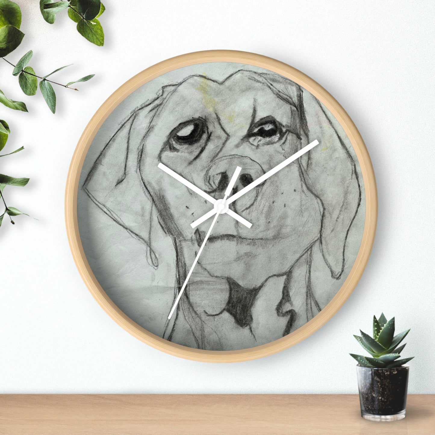 Dog Wall Clock