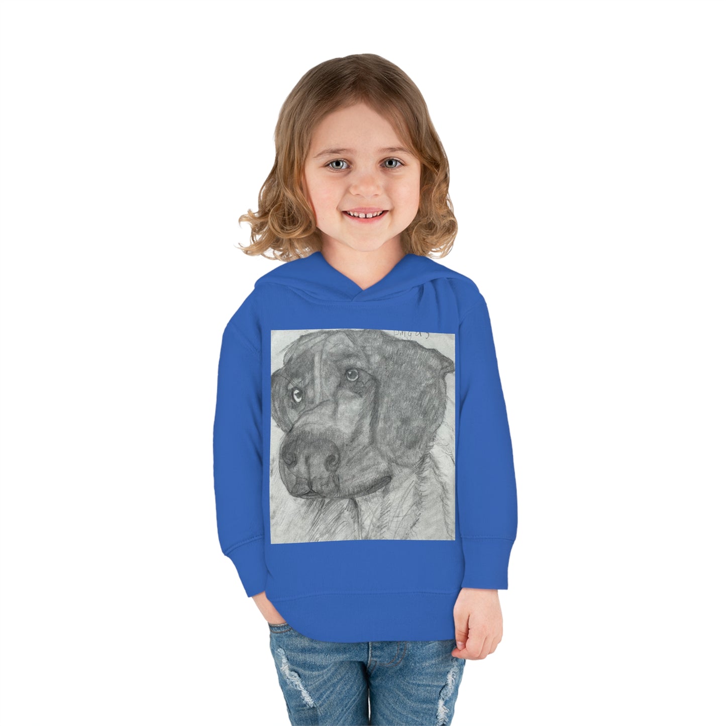 Bingers Faithful Friend Doggy Toddler Pullover Fleece Hoodie