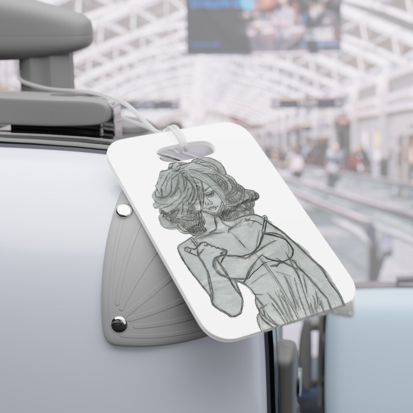 Unassuming Spirit Luggage Tags