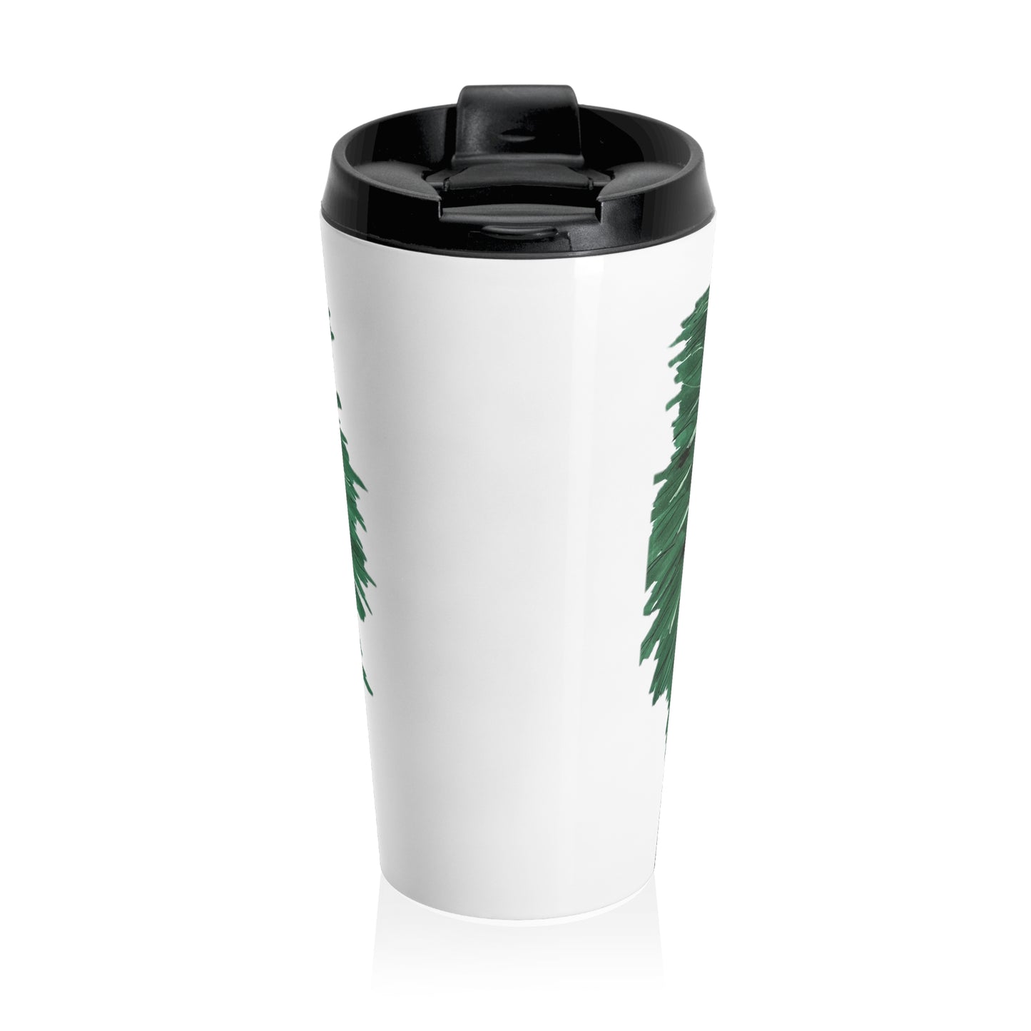 Green Lady Stainless Steel Travel Mug