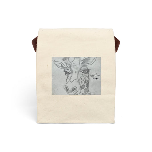 Giraffe Lunch Bag With Strap