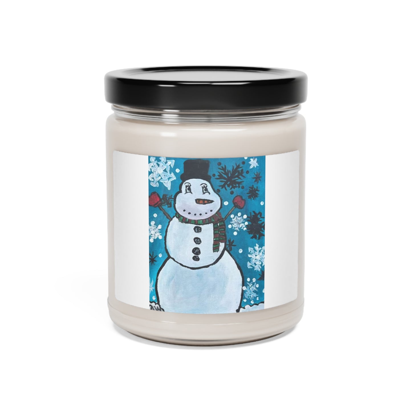 Happy Snowman Original Scented Soy Candle, 9oz