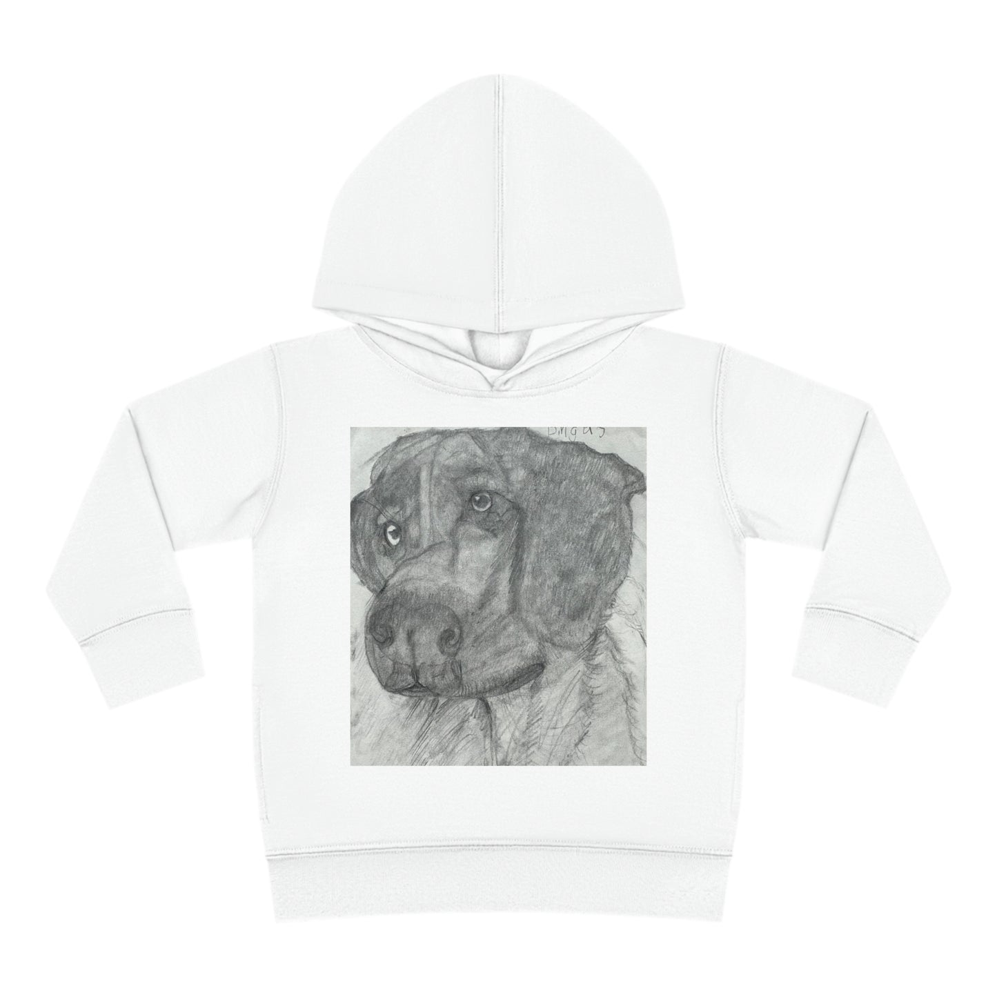 Bingers Faithful Friend Doggy Toddler Pullover Fleece Hoodie