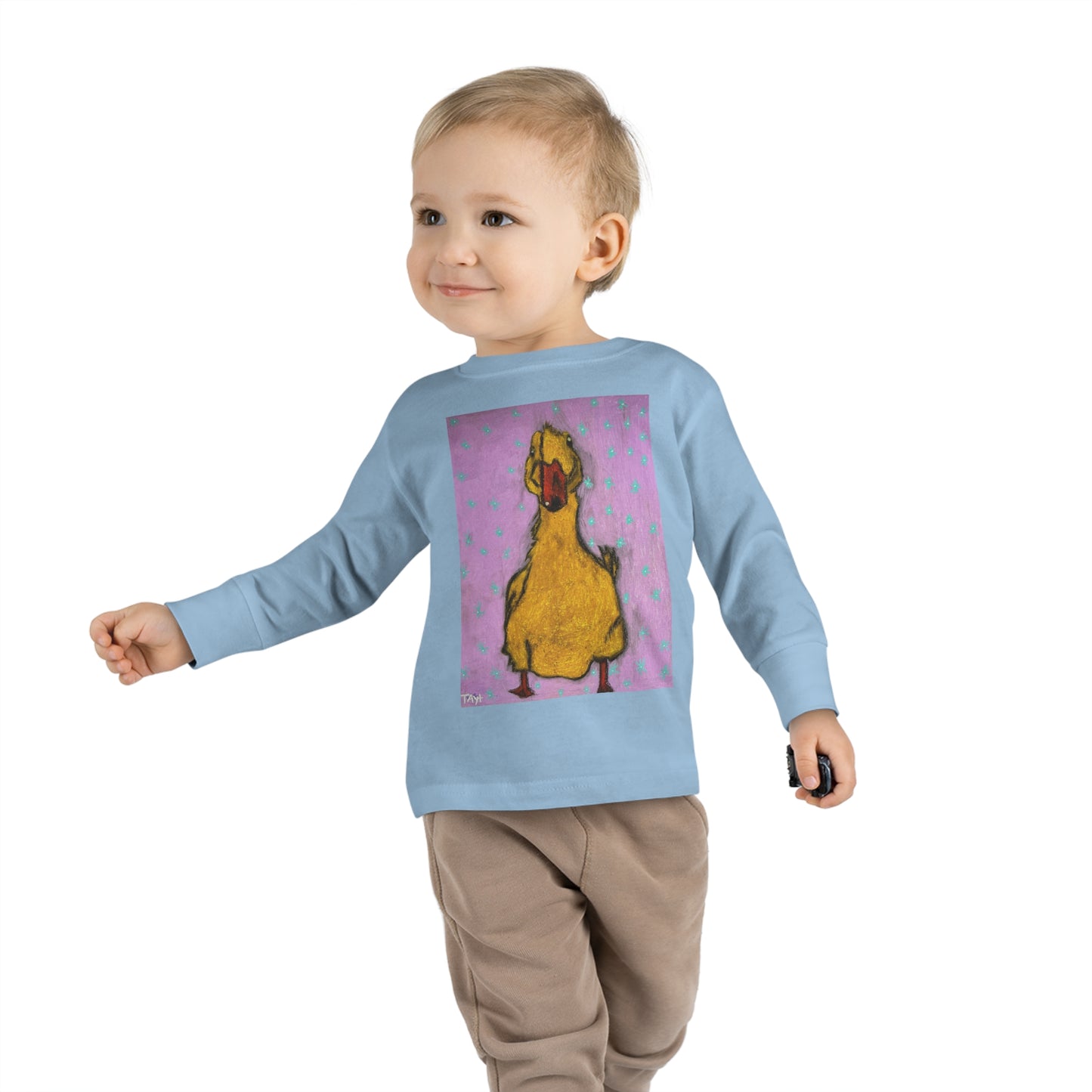 Lucky Duck Toddler Long Sleeve Tee