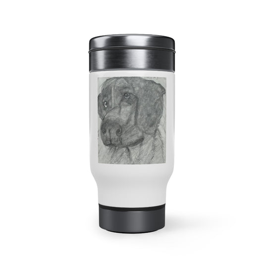 Bingers Best Friend Stainless Steel Travel Mug with Handle, 14oz