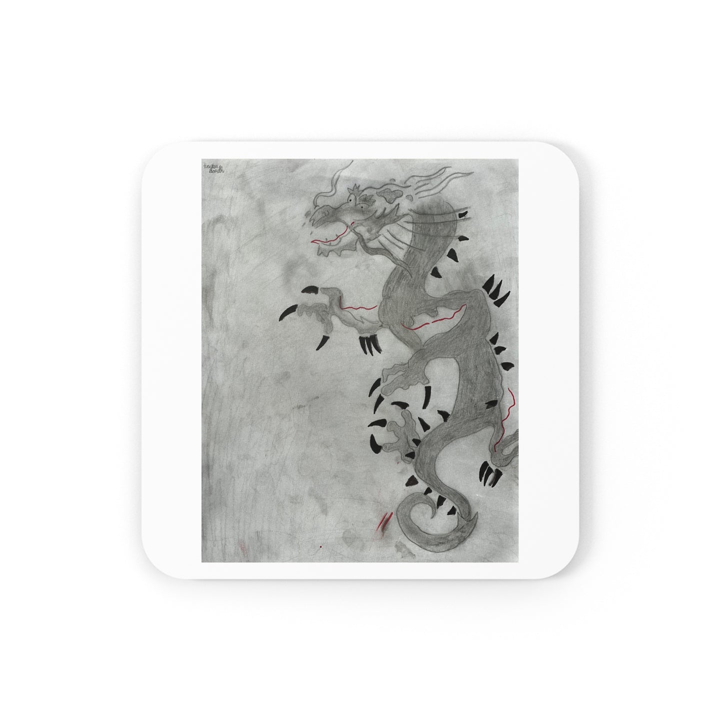 Dragon Corkwood Coaster Set