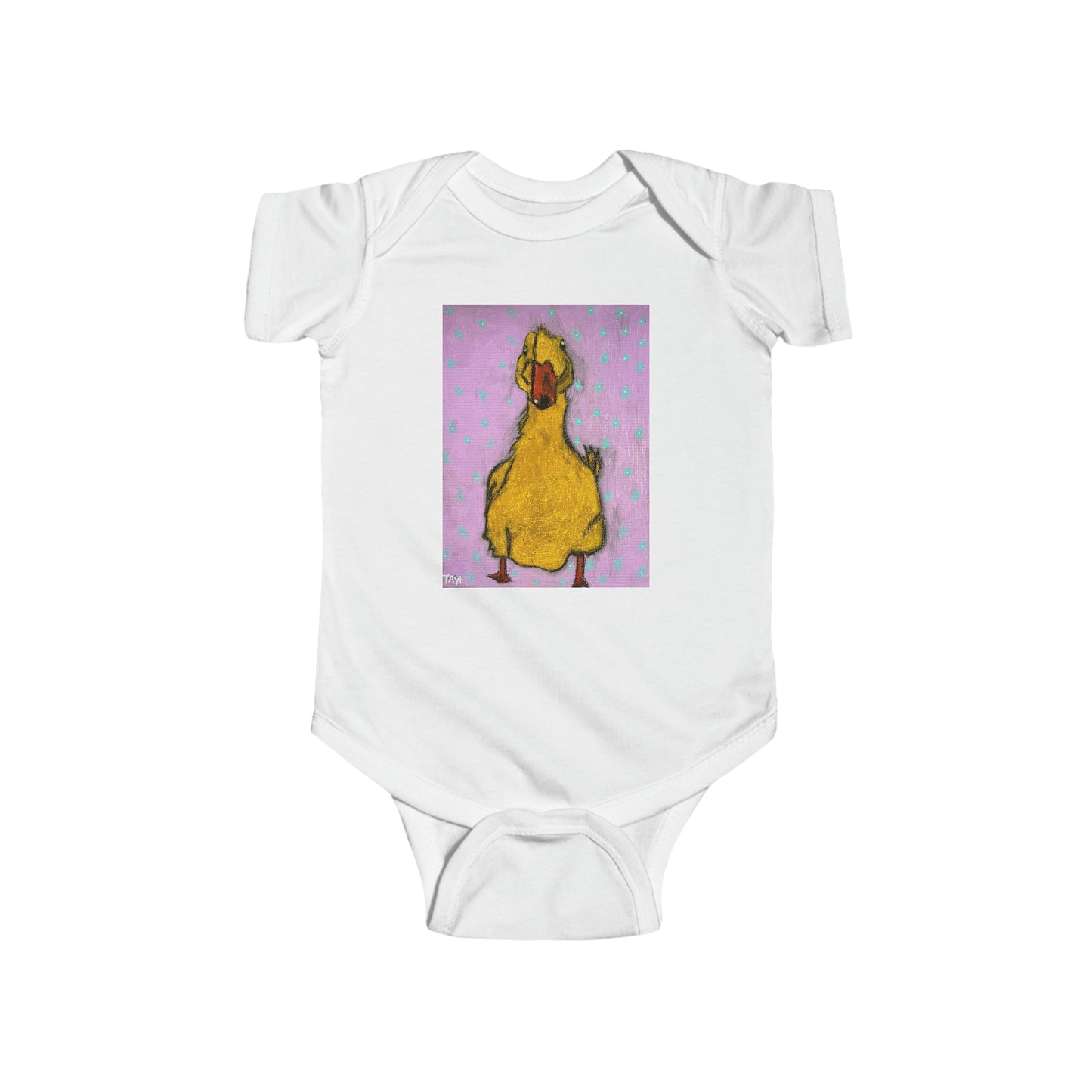 Lucky Duck Baby Jersey Onesie