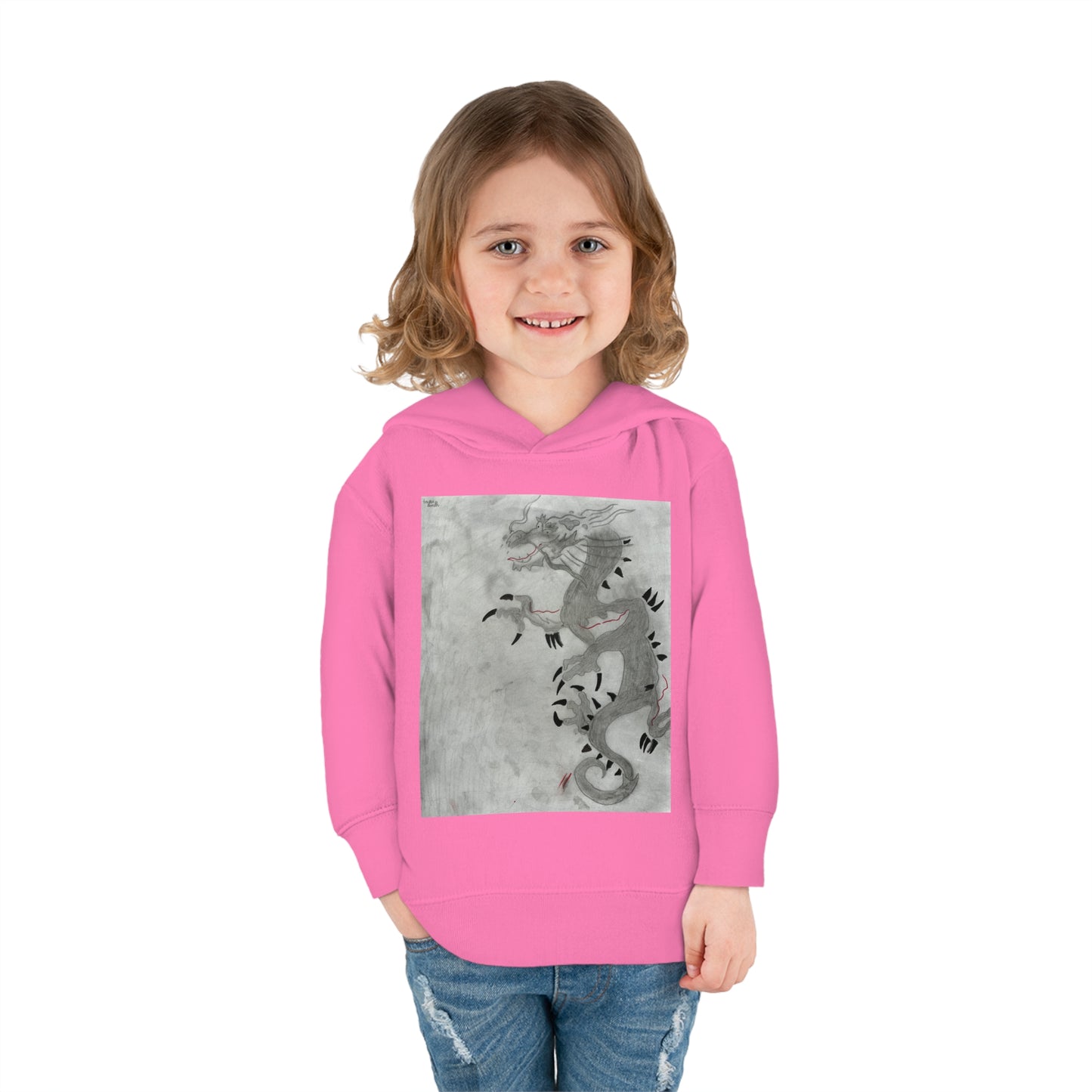 Dragon Toddler Pullover Fleece Hoodie