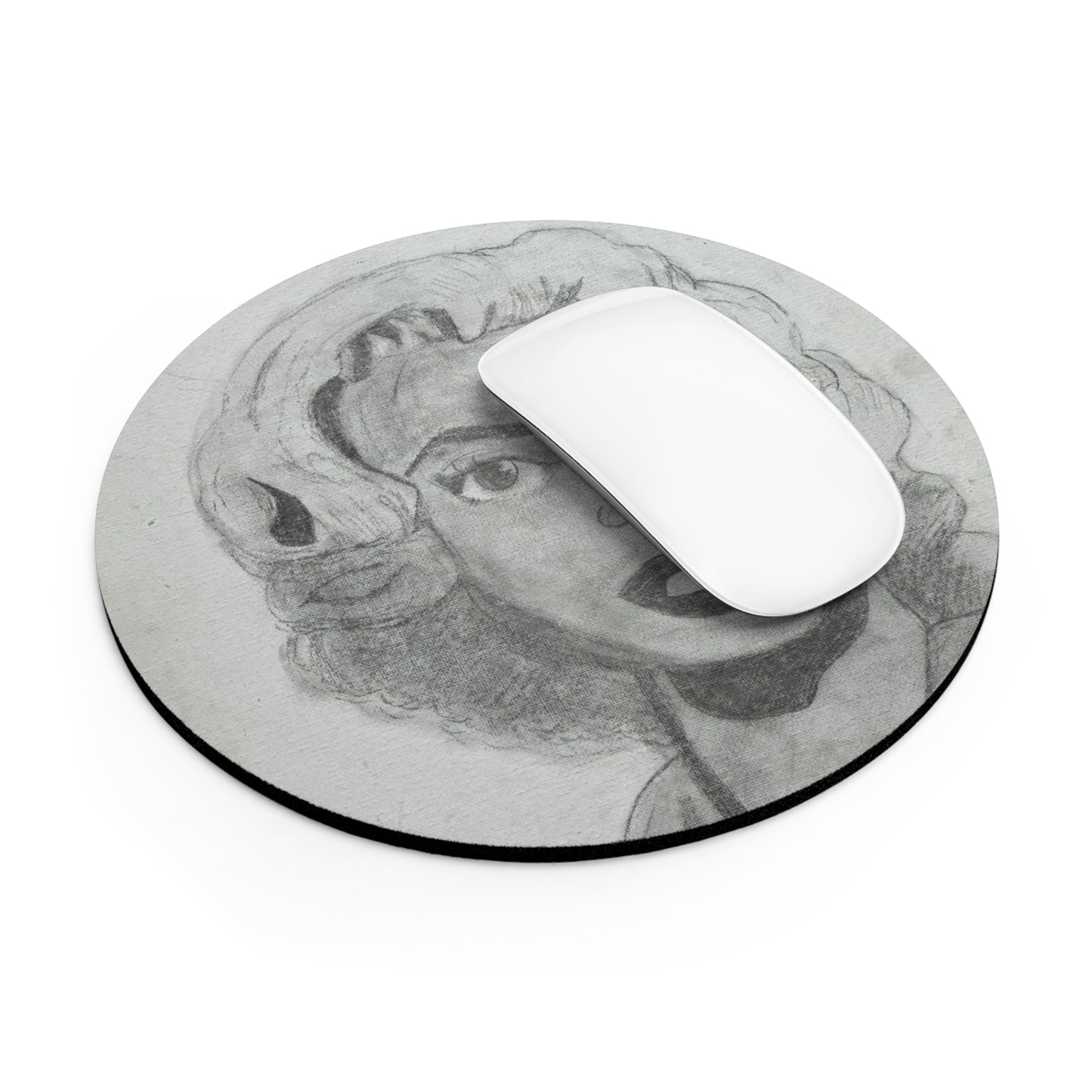 Retro 50s Leading Lady 50s Mouse Pad