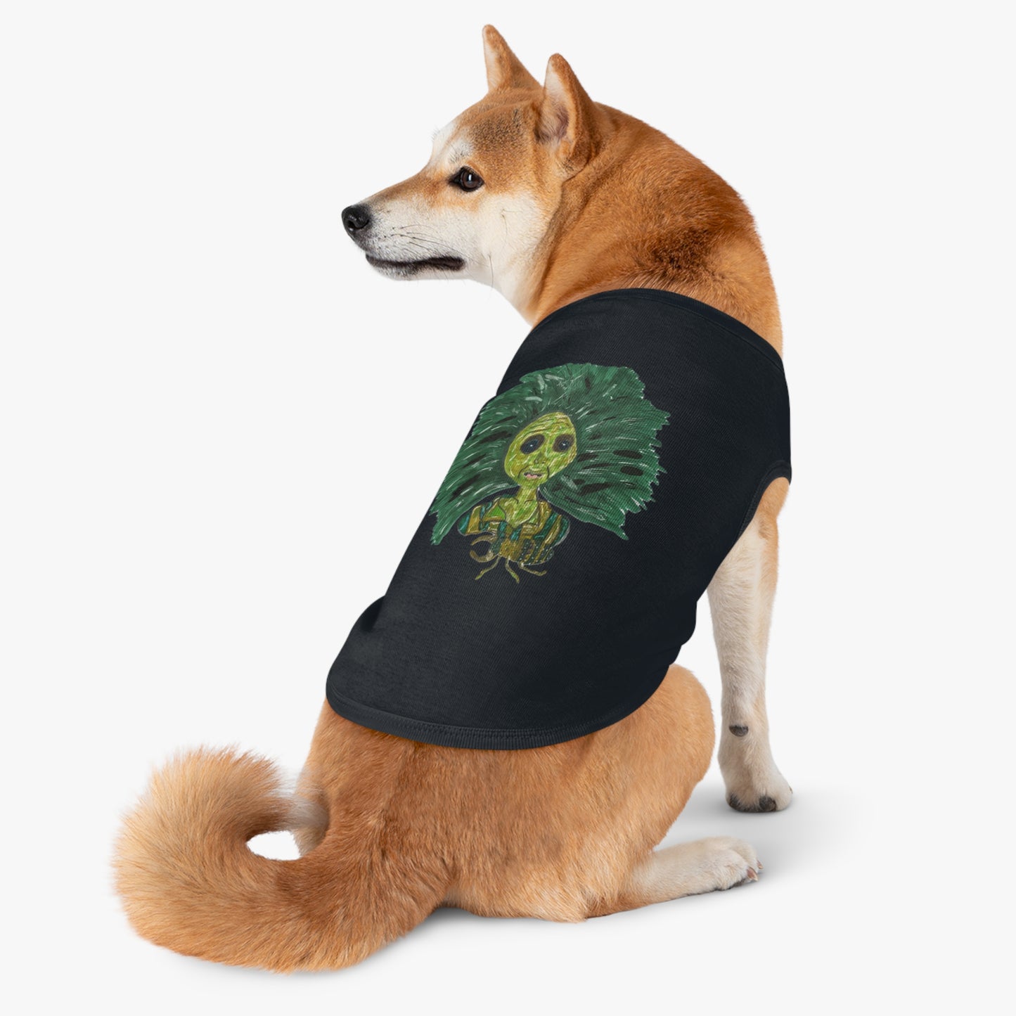 Green Lady Anime Pet Tank Top