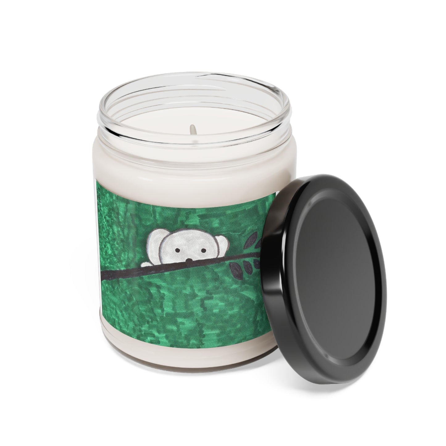 Hiding Koala Scented Soy Candle, 9oz