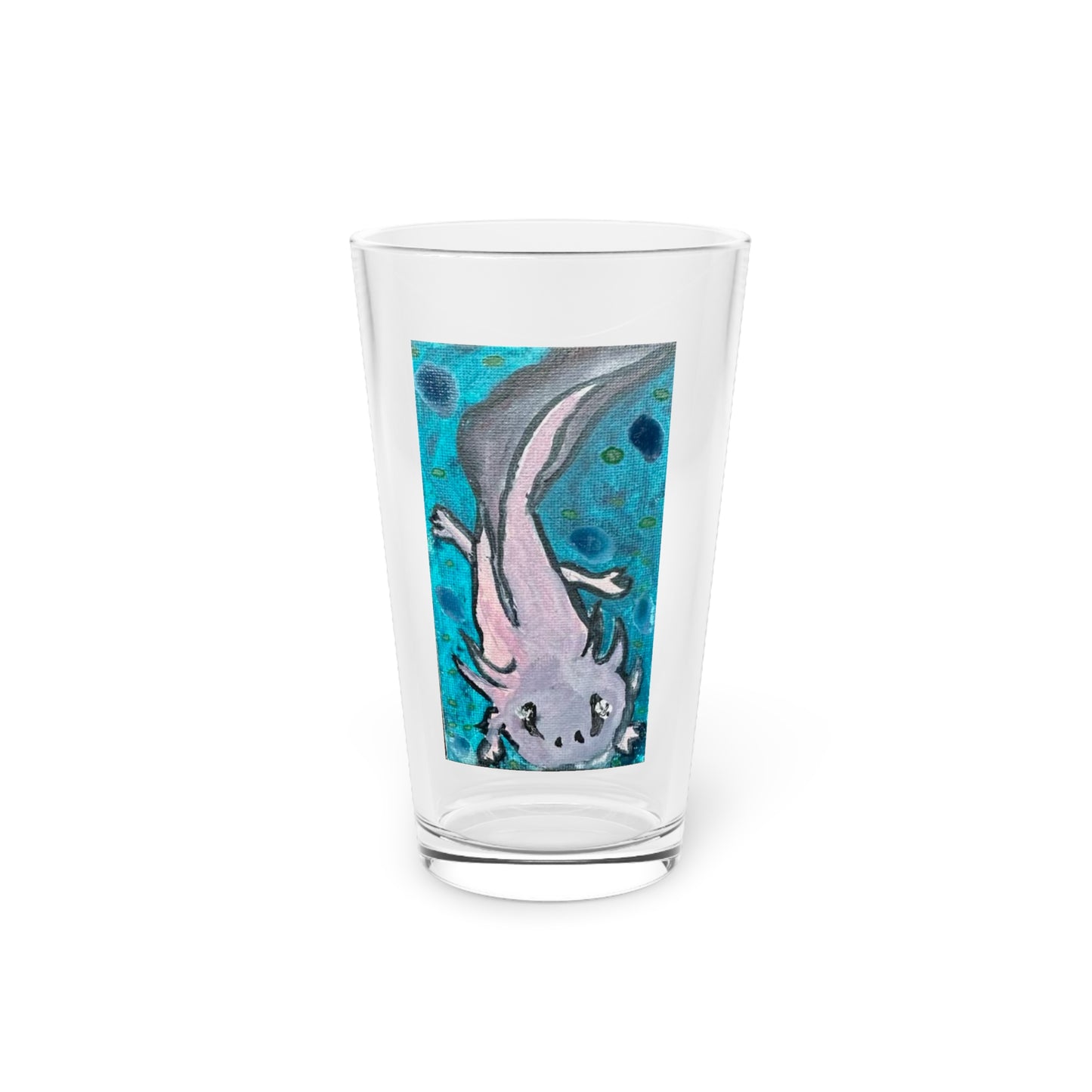 Amazing Axolotl Pint Glass, 16oz