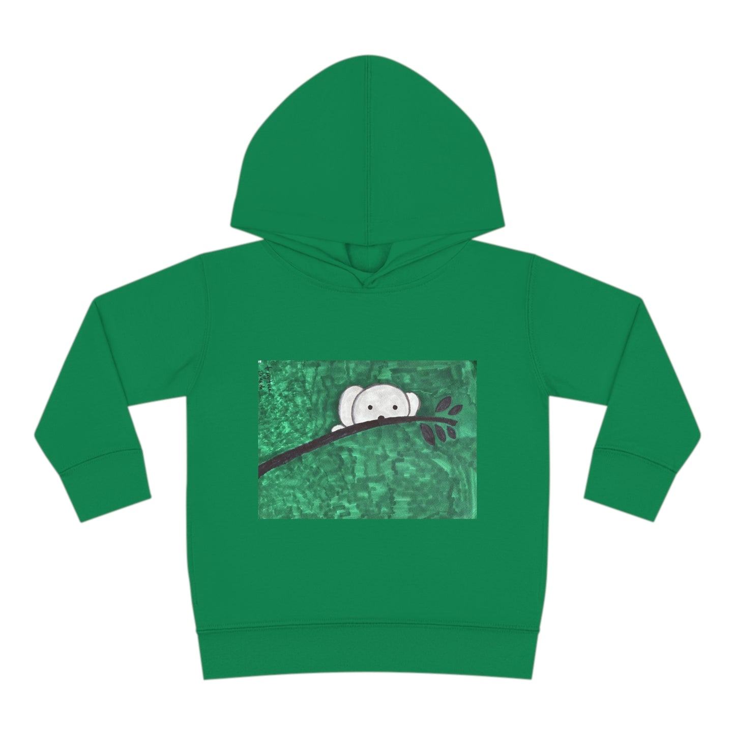 Hiding Koala Toddler Pullover Fleece Hoodie