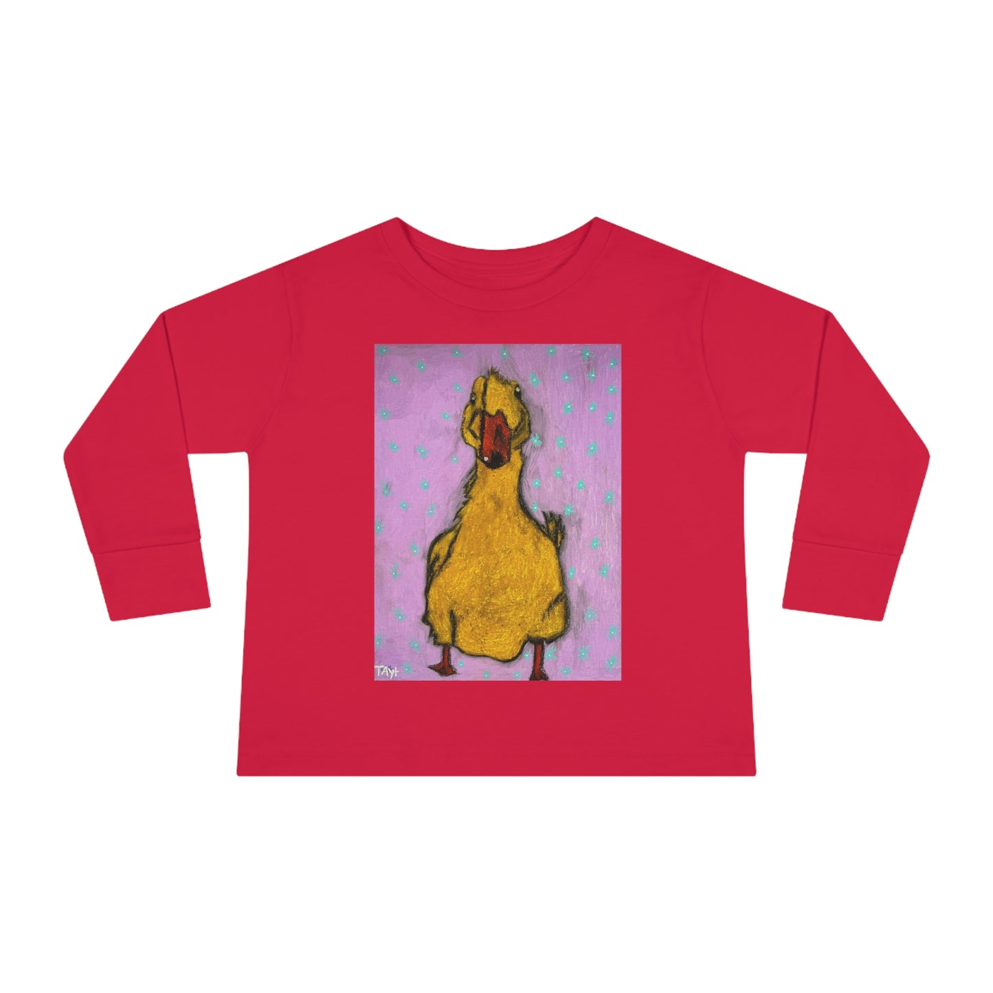 Lucky Duck Toddler Long Sleeve Tee