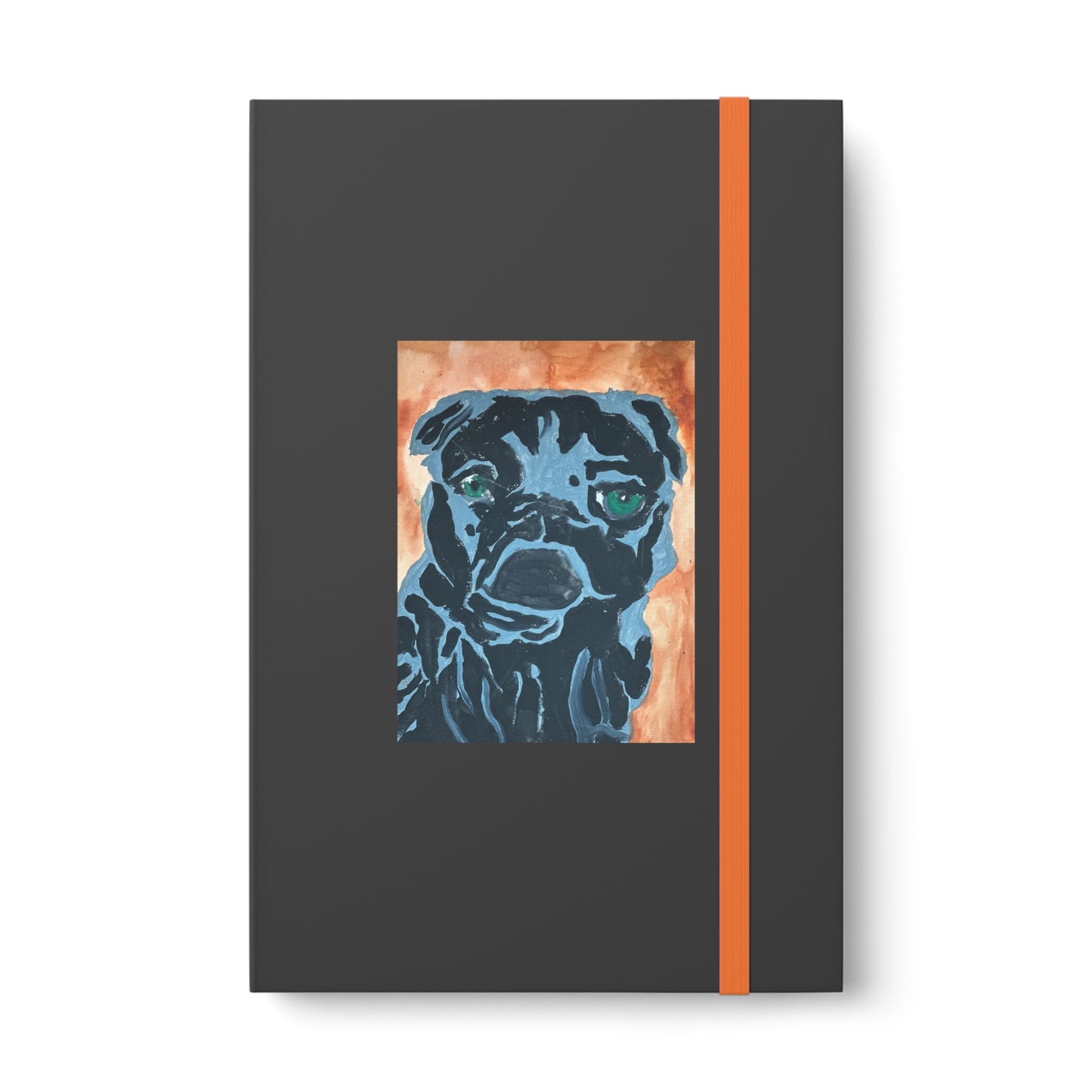 Green Eyed Sweetie Color Contrast Notebook - Ruled