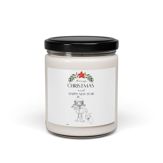 Original Artwork Design by Taytem Barth Scented Soy Candle, 9oz