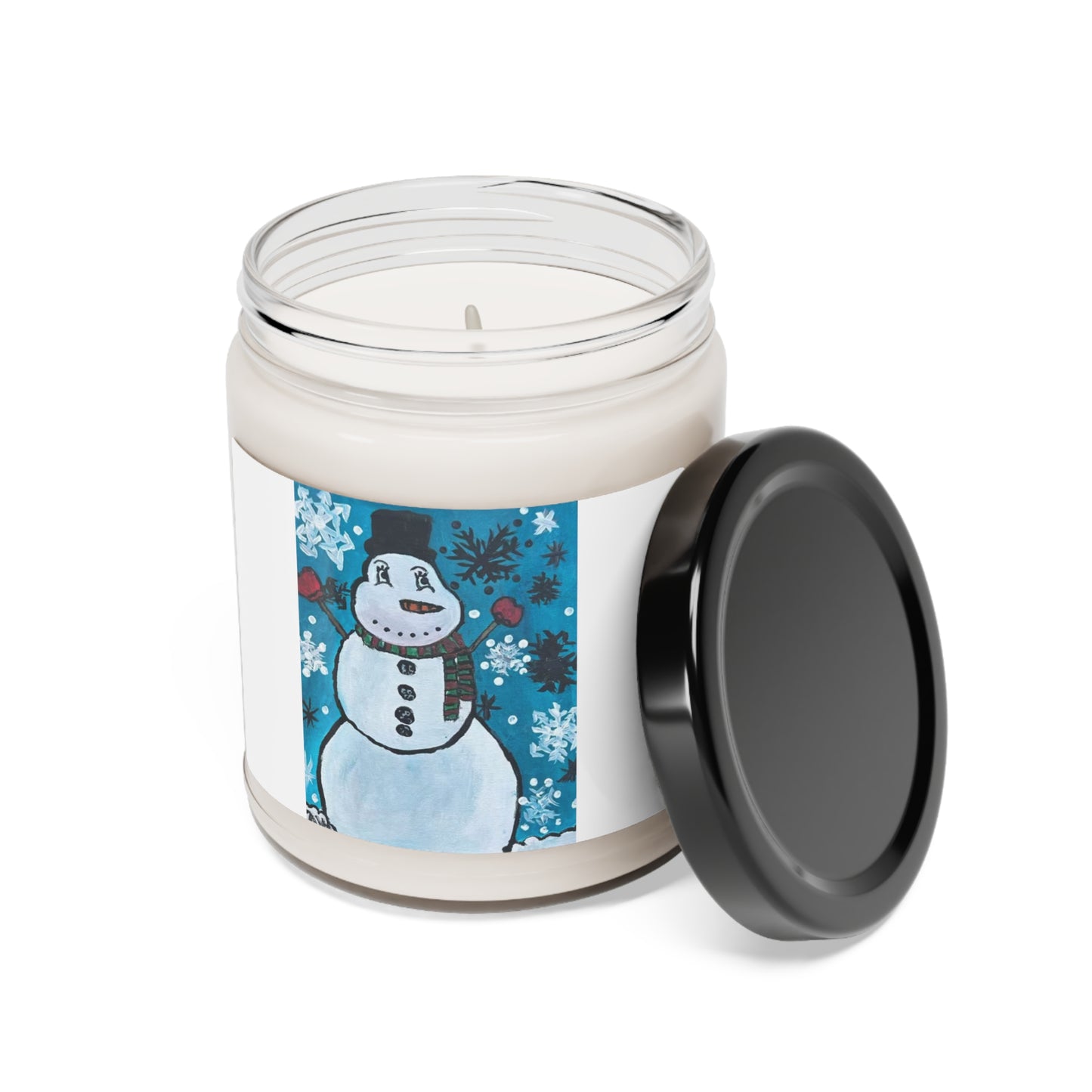 Happy Snowman Original Scented Soy Candle, 9oz