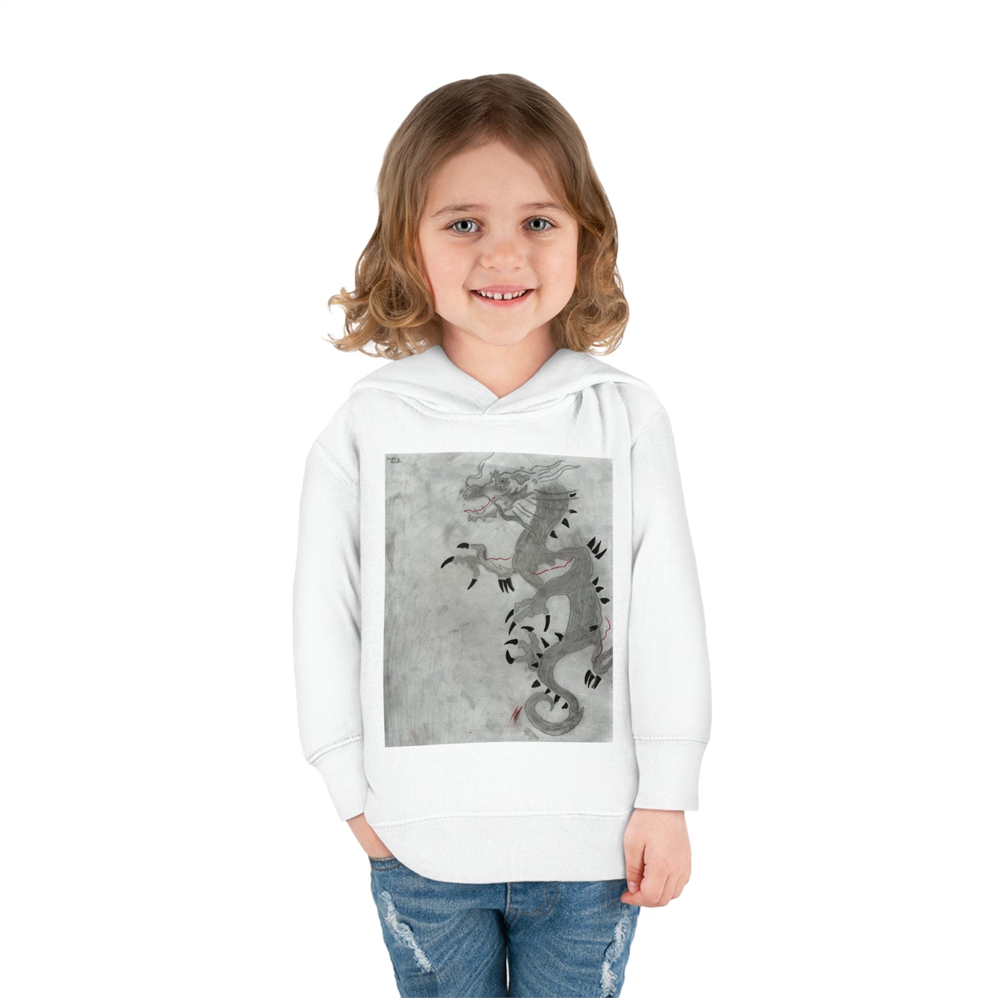 Dragon Toddler Pullover Fleece Hoodie