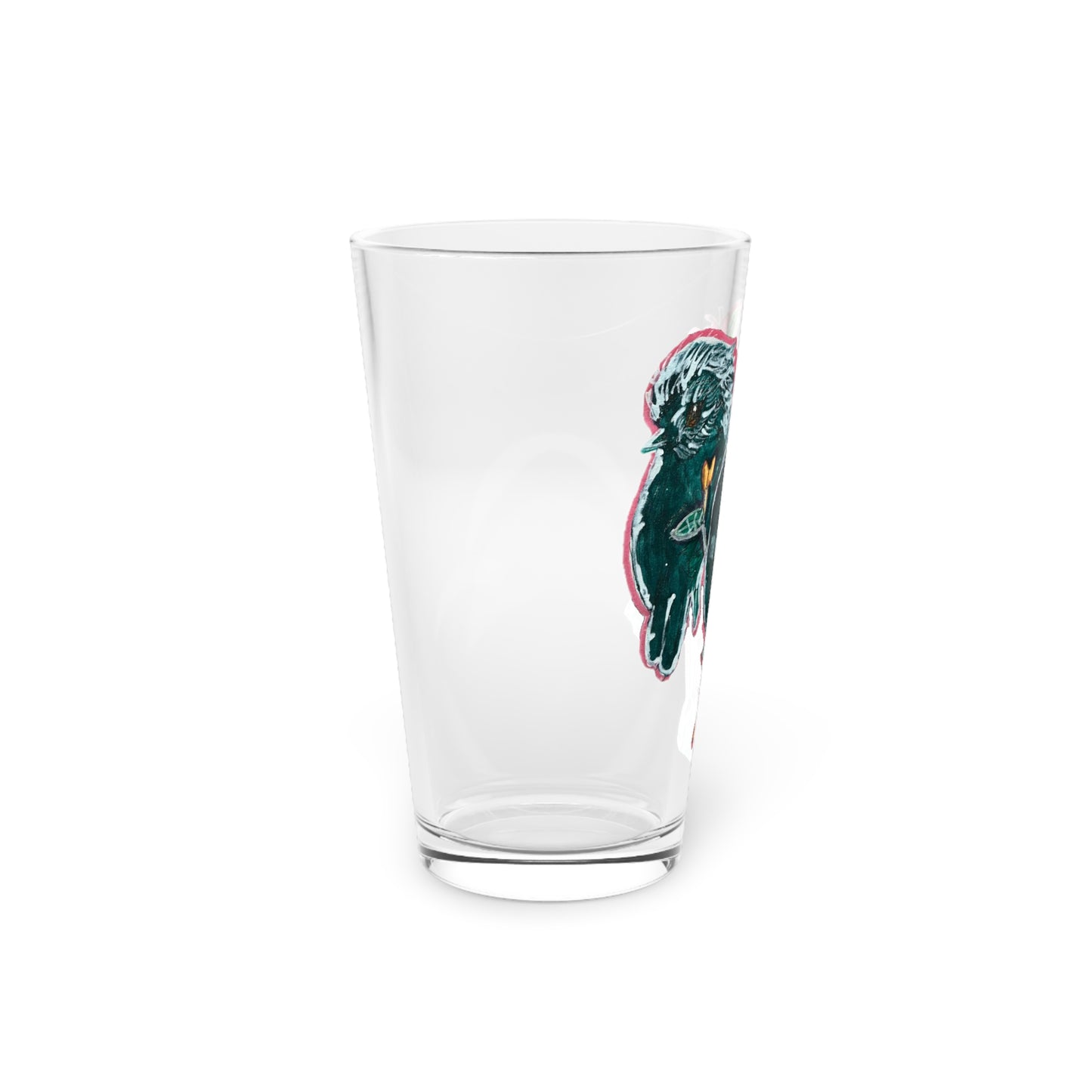 Birdie Pint Glass, 16oz