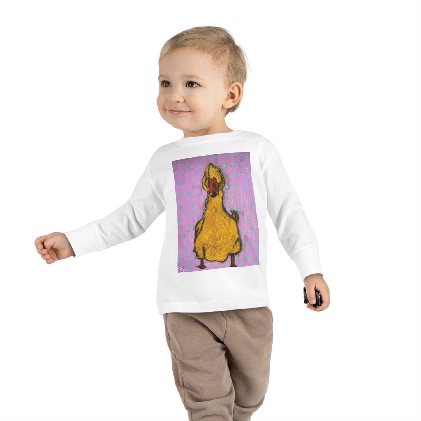 Lucky Duck Toddler Long Sleeve Tee