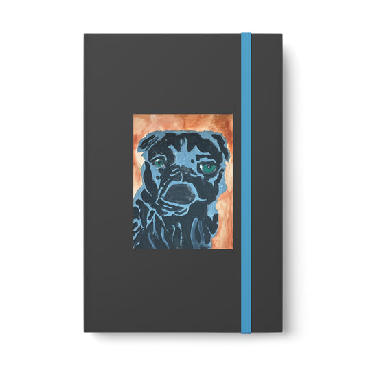 Green Eyed Sweetie Color Contrast Notebook - Ruled