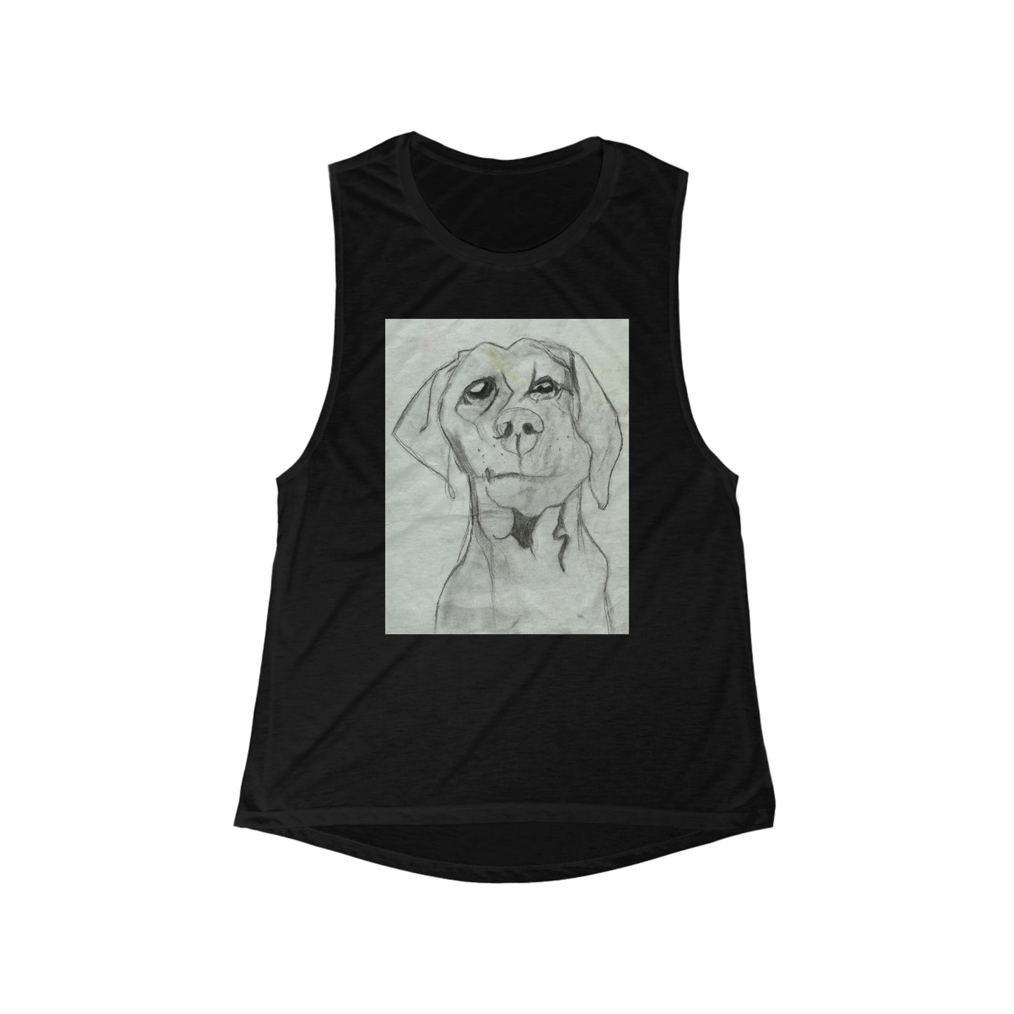 Dog Women's Flowy Scoop Muscle Tank