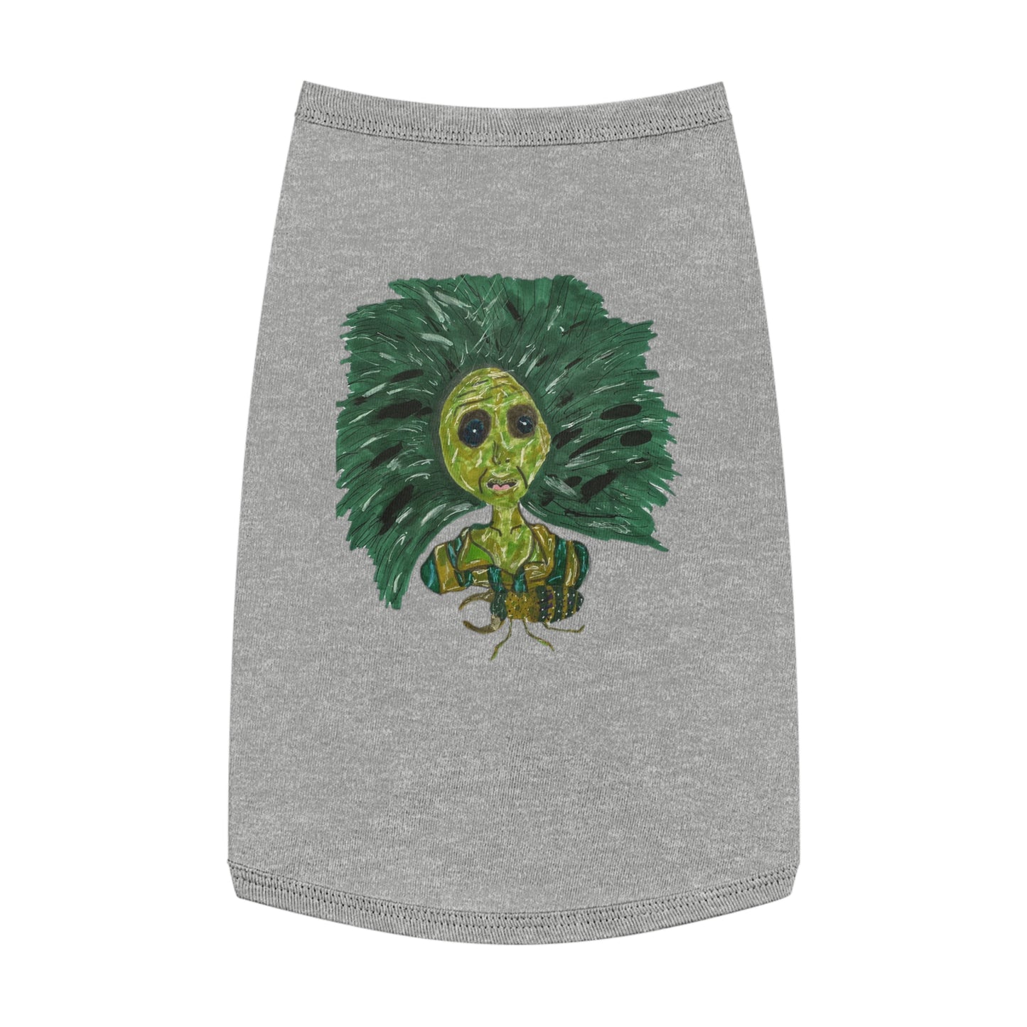 Green Lady Anime Pet Tank Top