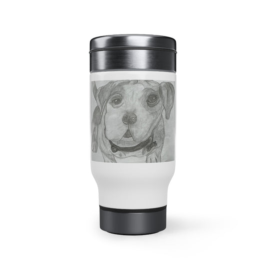 Sweetie Stainless Steel Travel Mug with Handle, 14oz