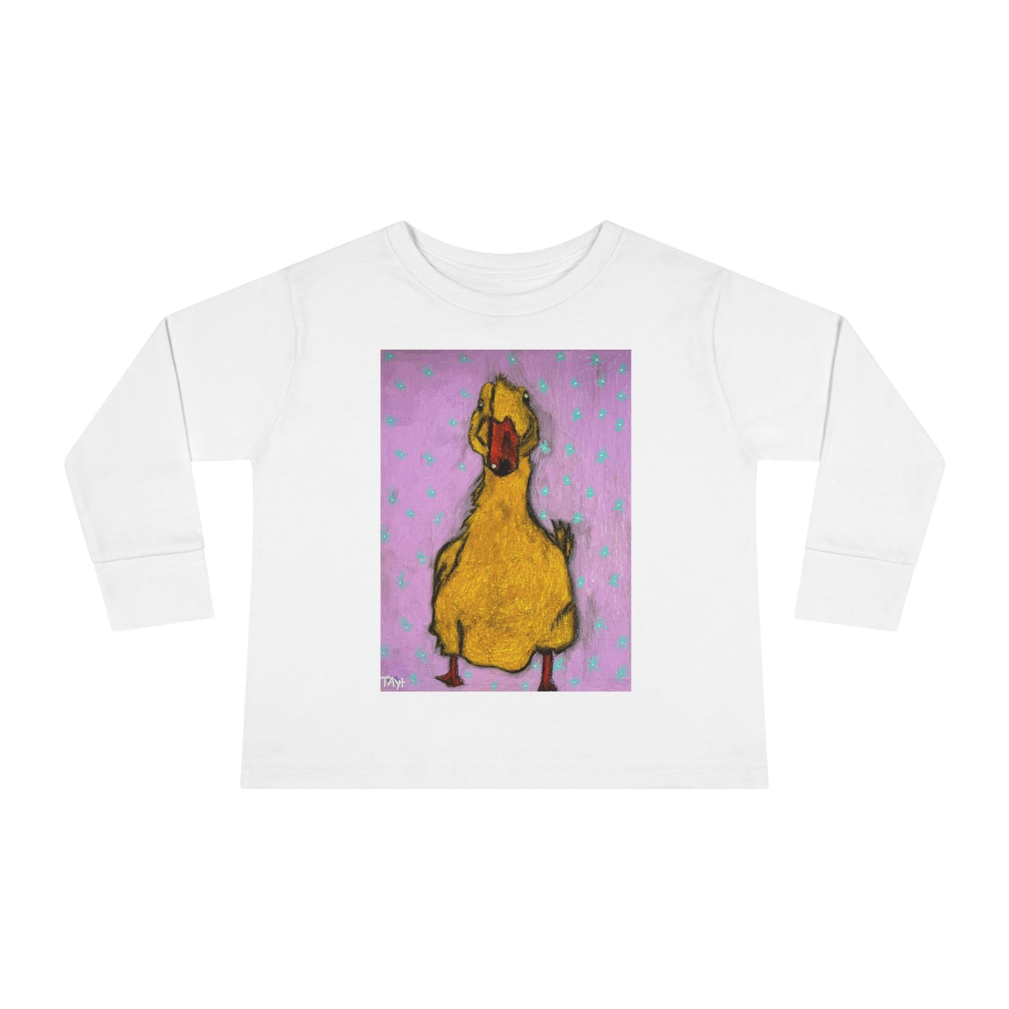 Lucky Duck Toddler Long Sleeve Tee