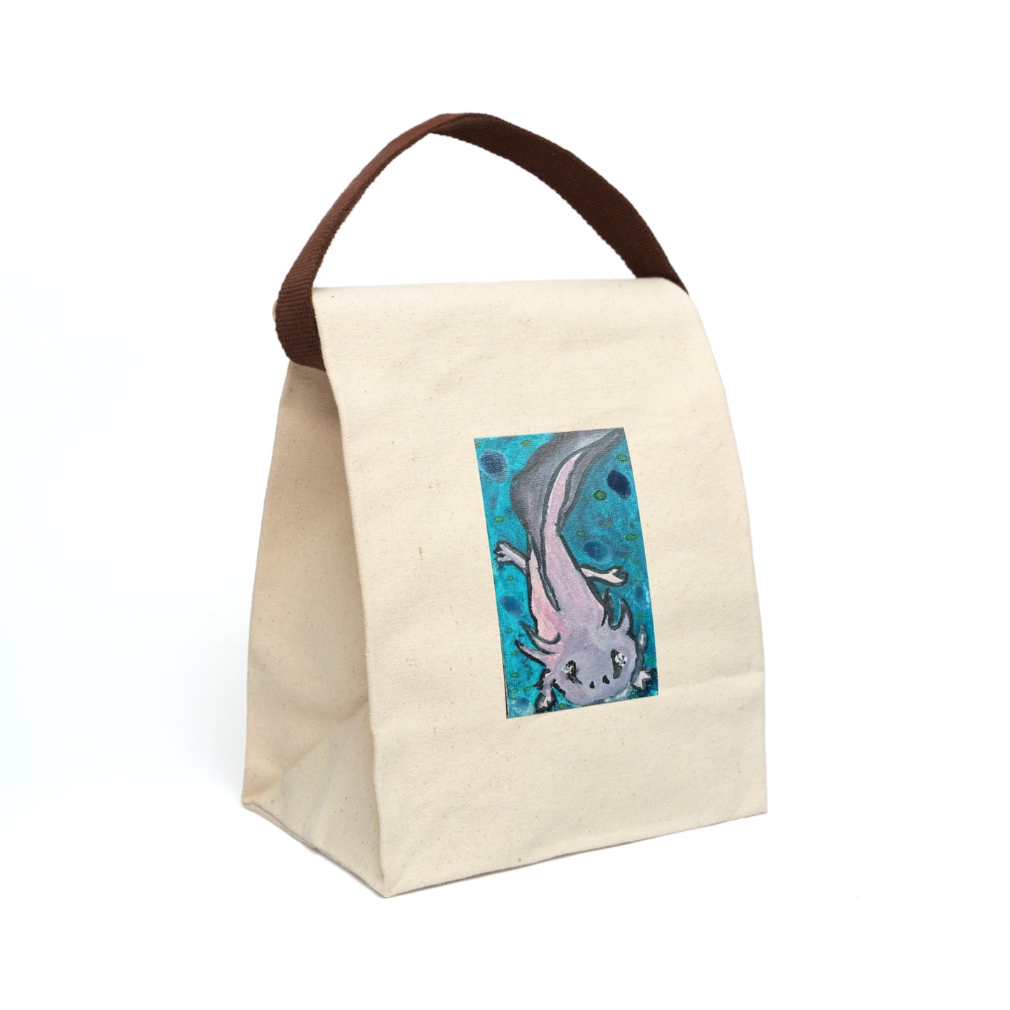 Amazing Axolotl Lunch Bag With Strap