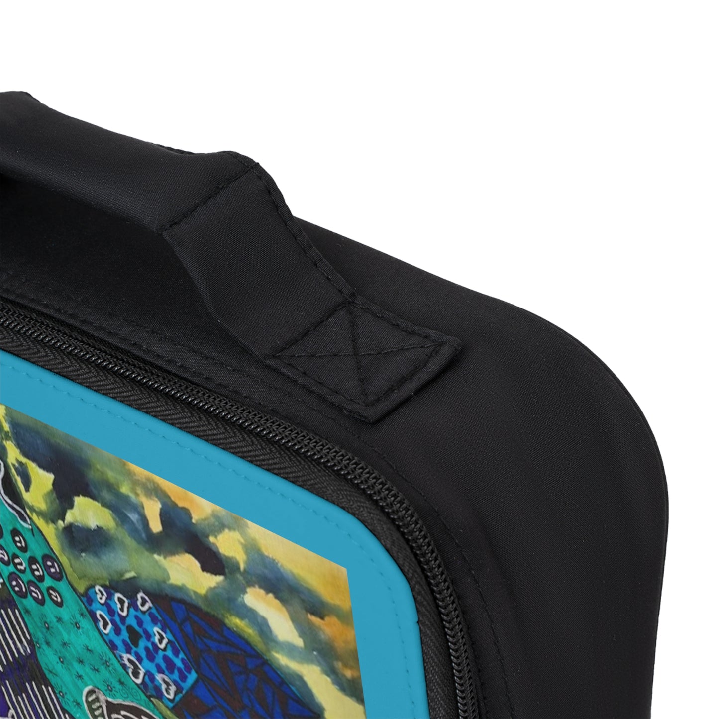 Psychedelic Sea Turtle Lunch Bag