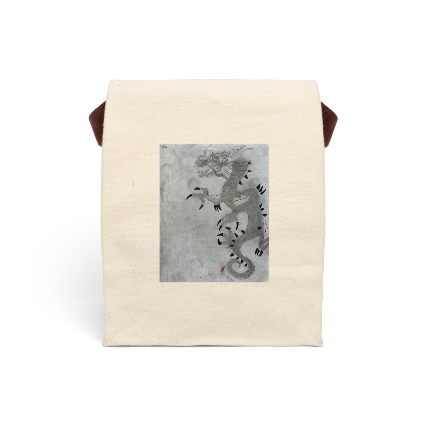 Dragon Lunch Bag With Strap