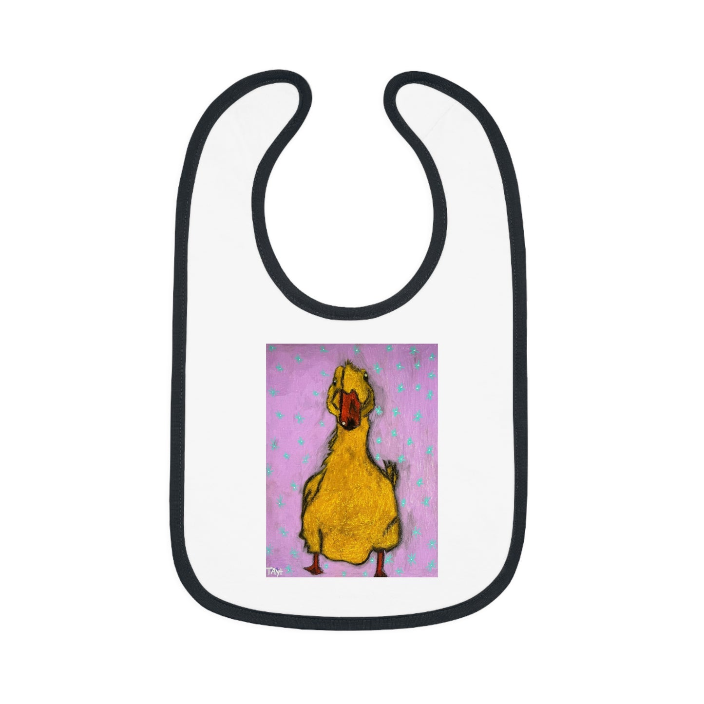 Lucky Duck Baby Jersey Bib