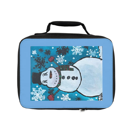 Happy Snowman Lunch Bag