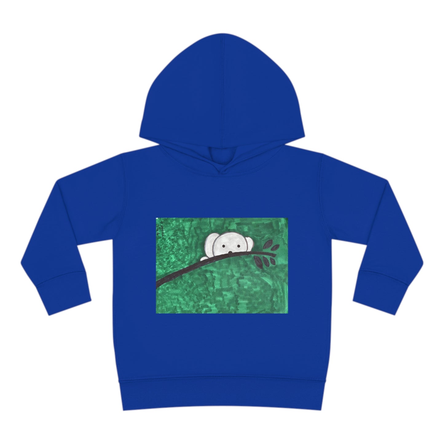 Hiding Koala Toddler Pullover Fleece Hoodie