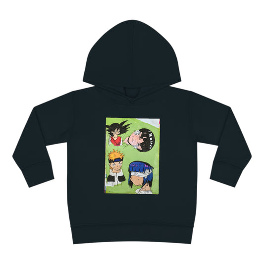 Anime Madness Toddler Pullover Fleece Hoodie
