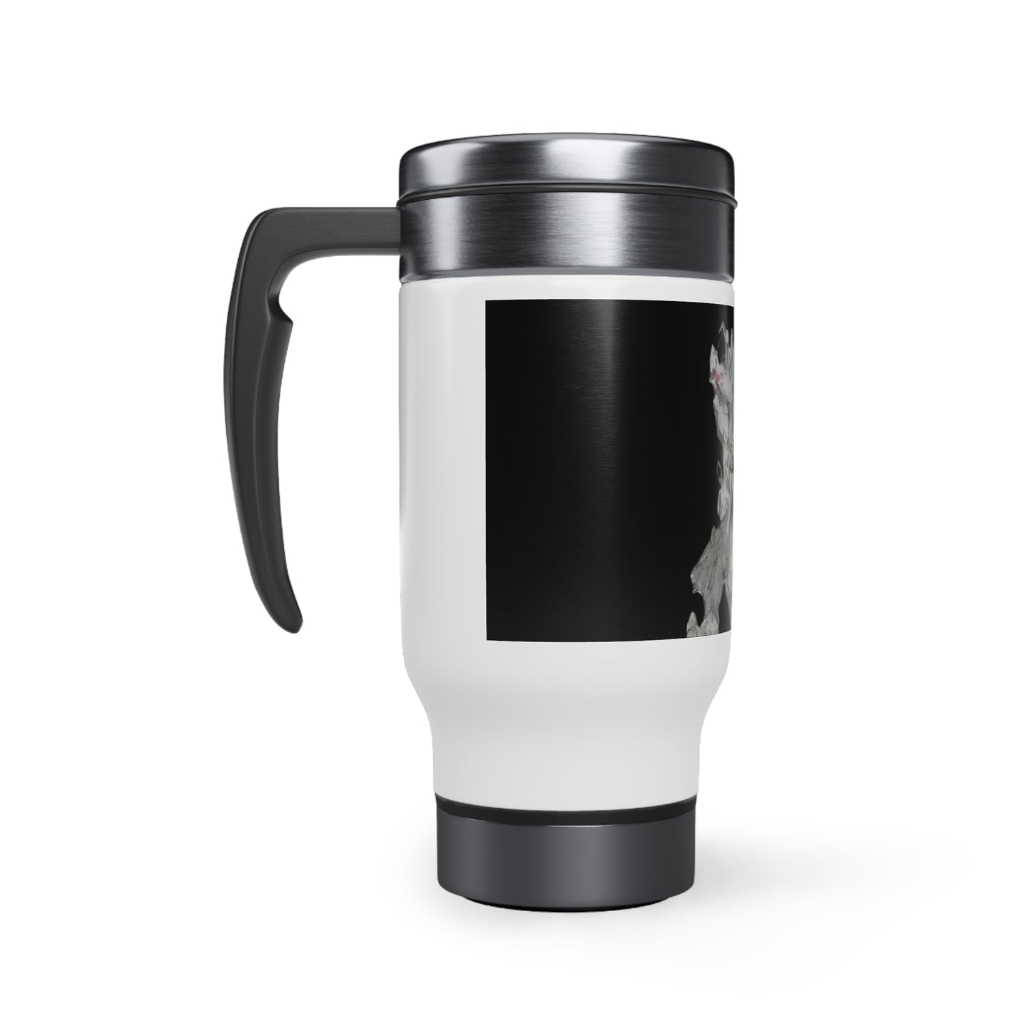 Anime Man Stainless Steel Travel Mug with Handle, 14oz