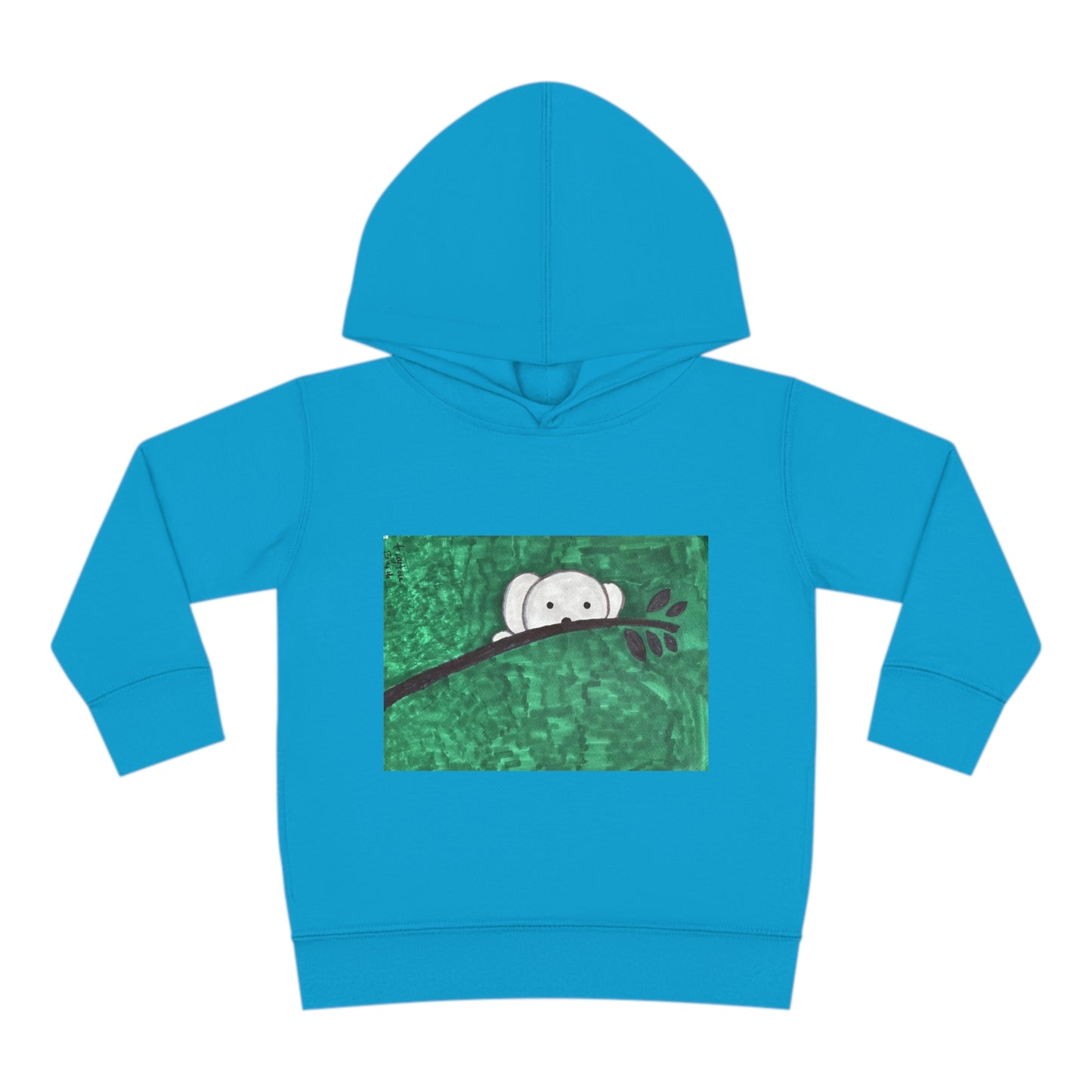 Hiding Koala Toddler Pullover Fleece Hoodie