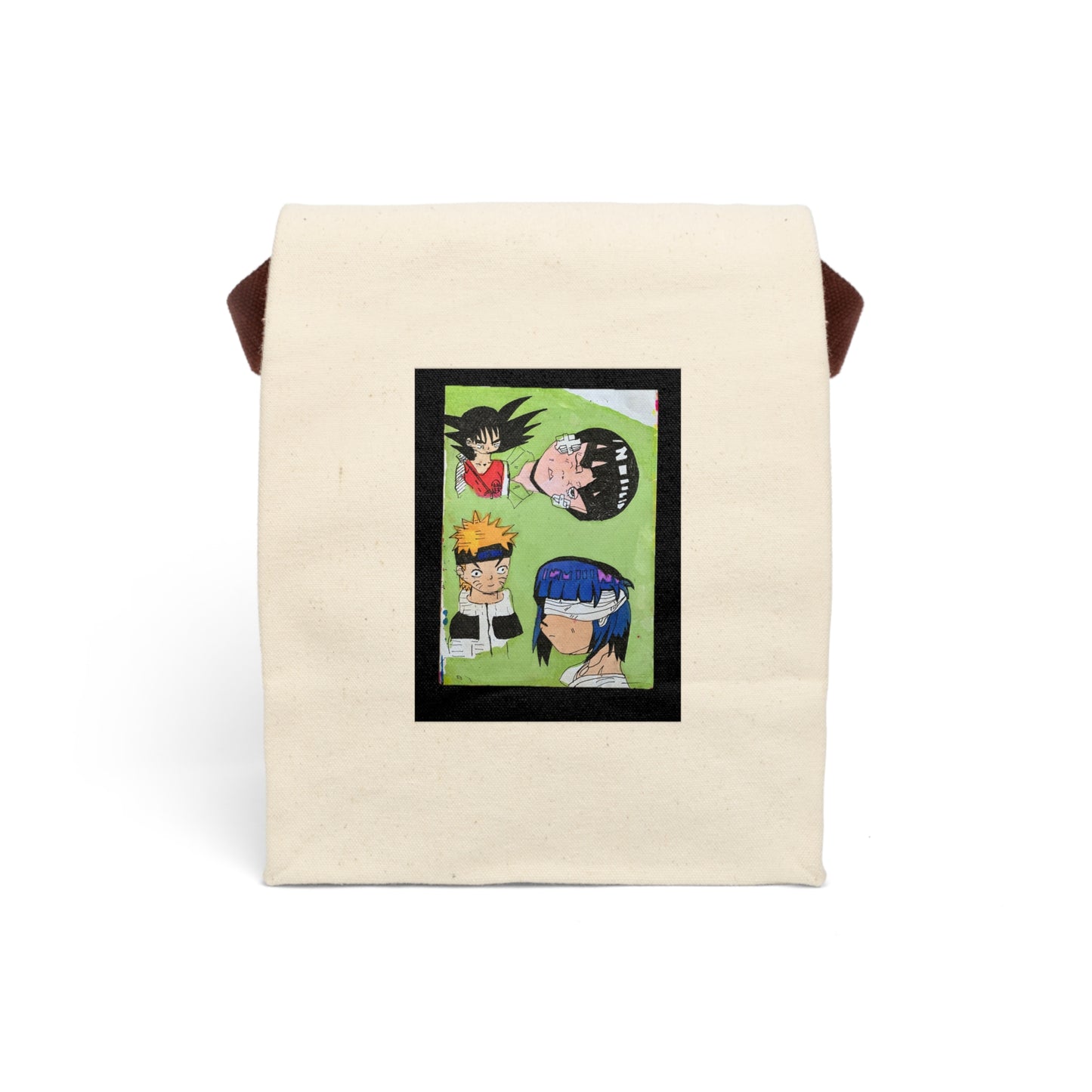 Anime Madness Lunch Bag With Strap